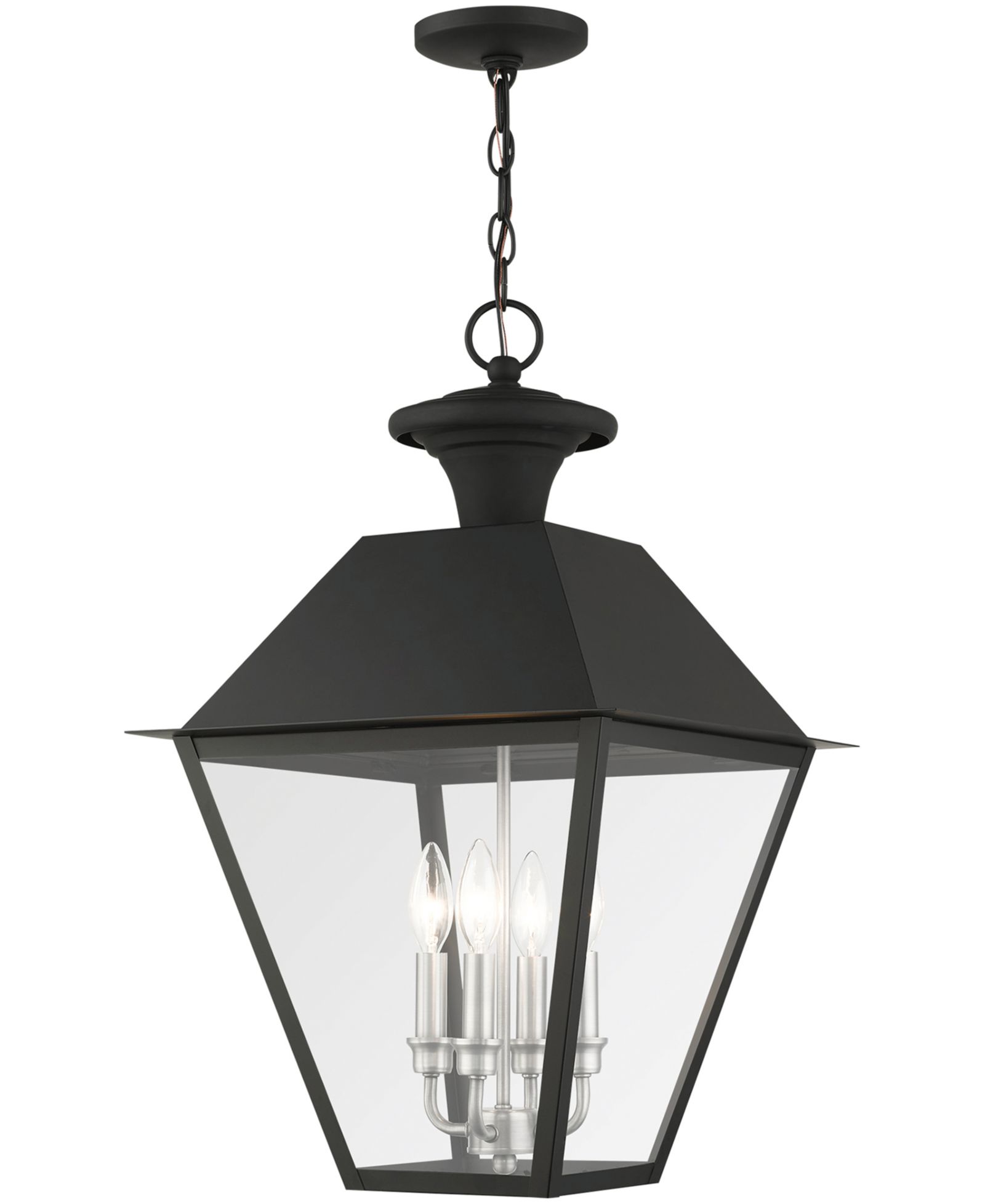 Livex Wentworth 4 Light Outdoor Pendant Lantern