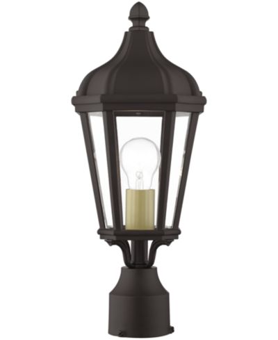 Уличный настенный фонарь Livex Morgan 1 Light Post Top Lantern