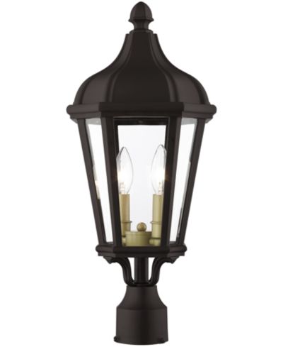 Livex Morgan 2 Light Outdoor Post Top Lantern