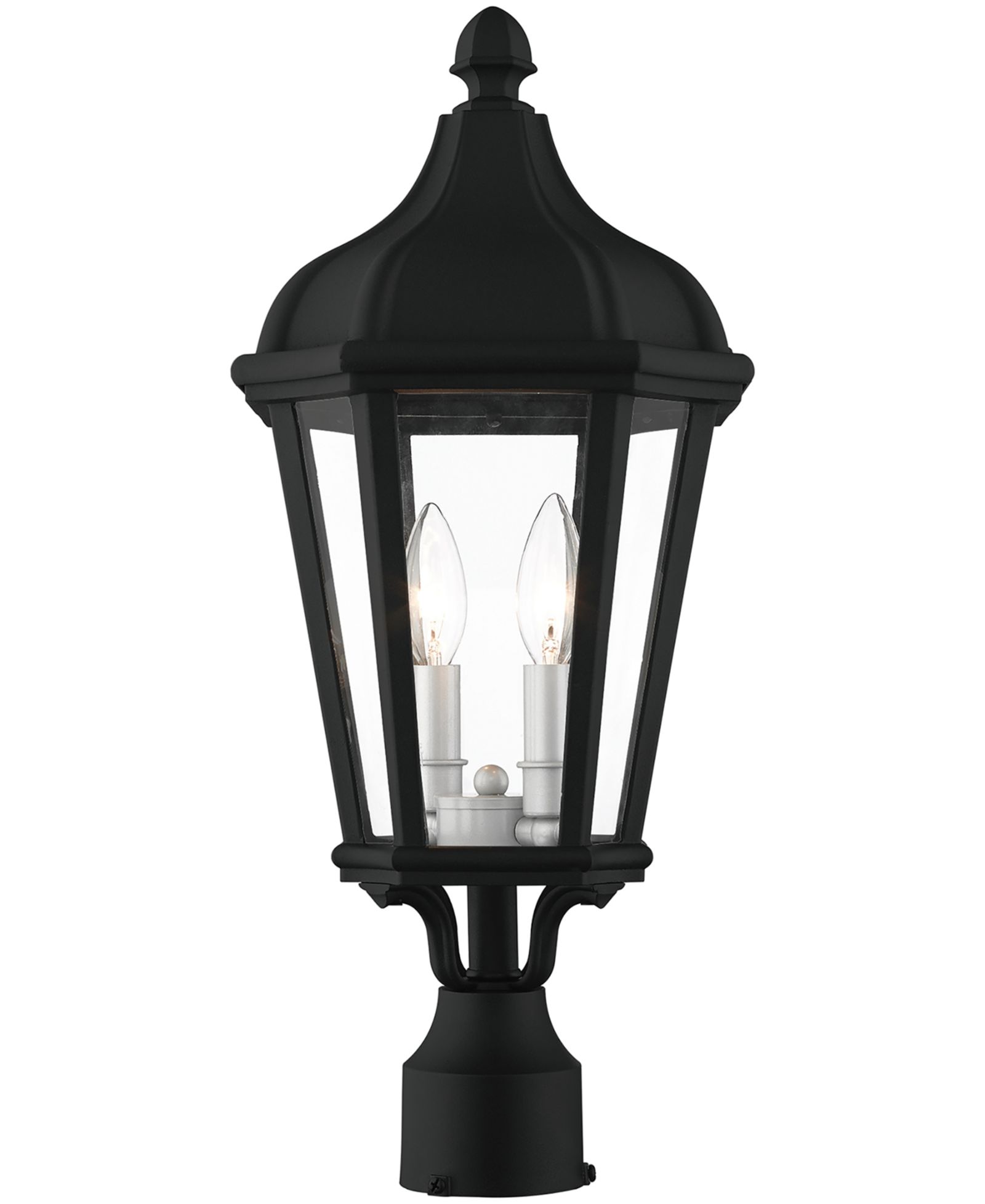 Уличный фонарь Livex Morgan 2 Light Post Top Lantern