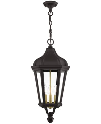 Уличный подвесной фонарь-подвеска Livex Morgan 3 Light Outdoor Pendant Lantern