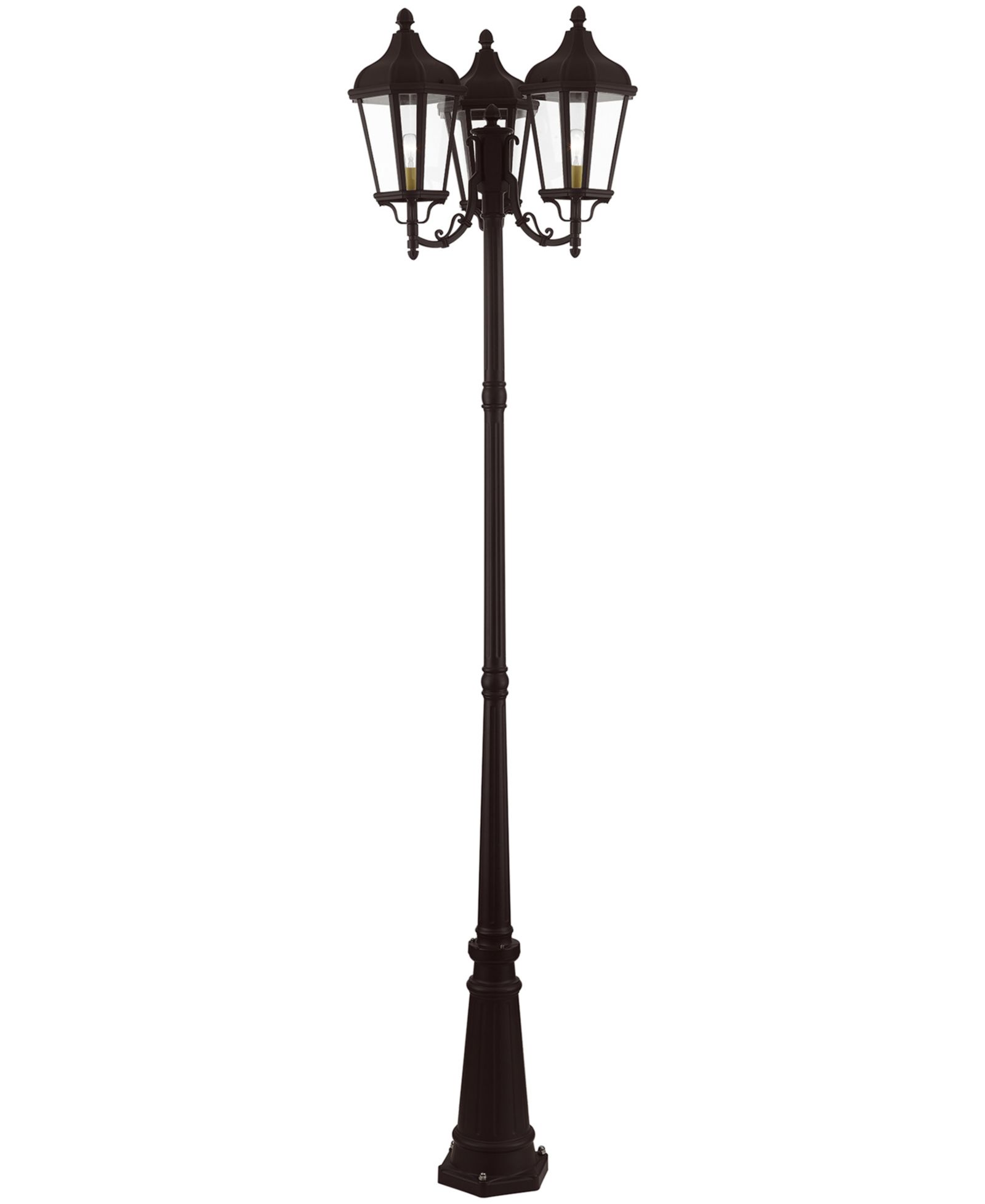 Livex Morgan 3 Light Outdoor Post Light