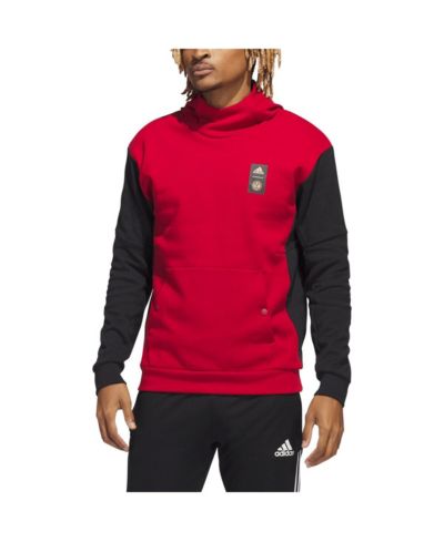 Мужское худи adidas Red Atlanta United FC Travel Pullover