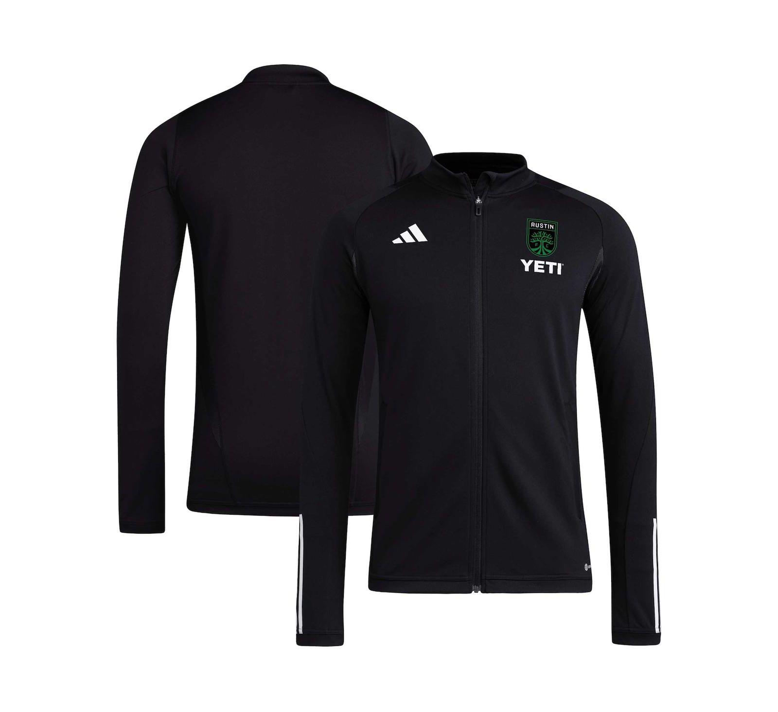 Men's adidas Black Austin FC 2023 On-Field AEROREADY Full-Zip Training Top