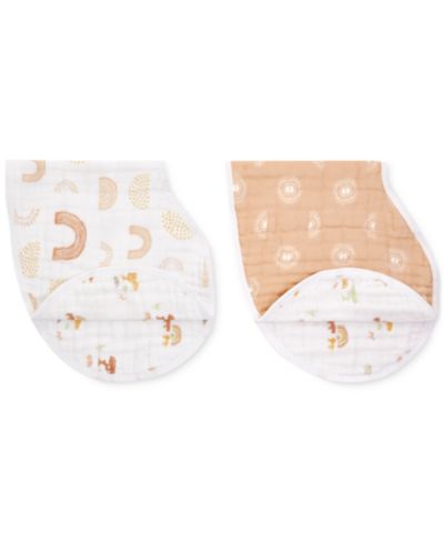 Детский нагрудник aden by aden + anais Baby Keep Rising Burpy, 2 шт