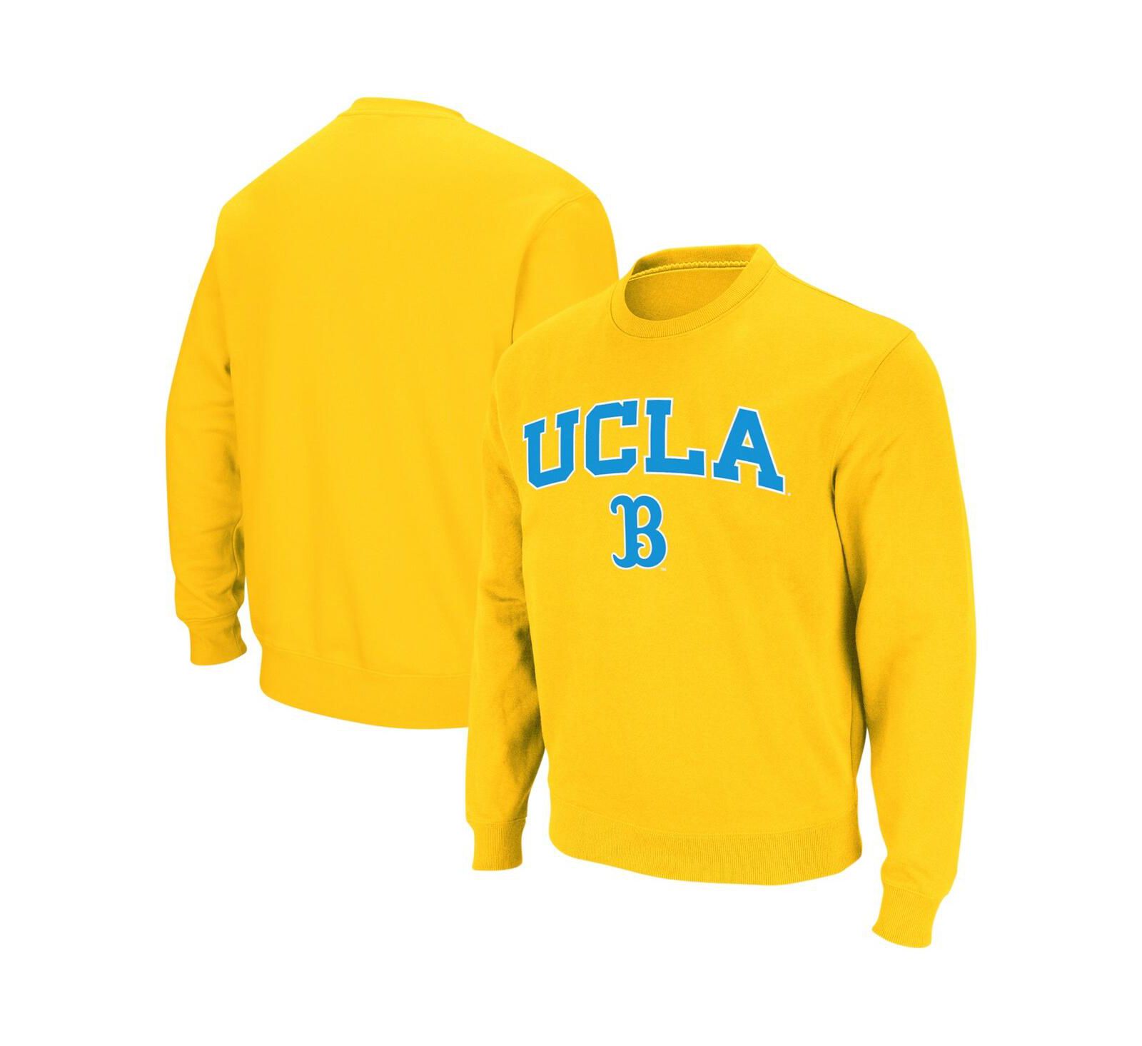 Colosseum Men's UCLA Bruins Arch & Logo Crew Neck Sweatshirt