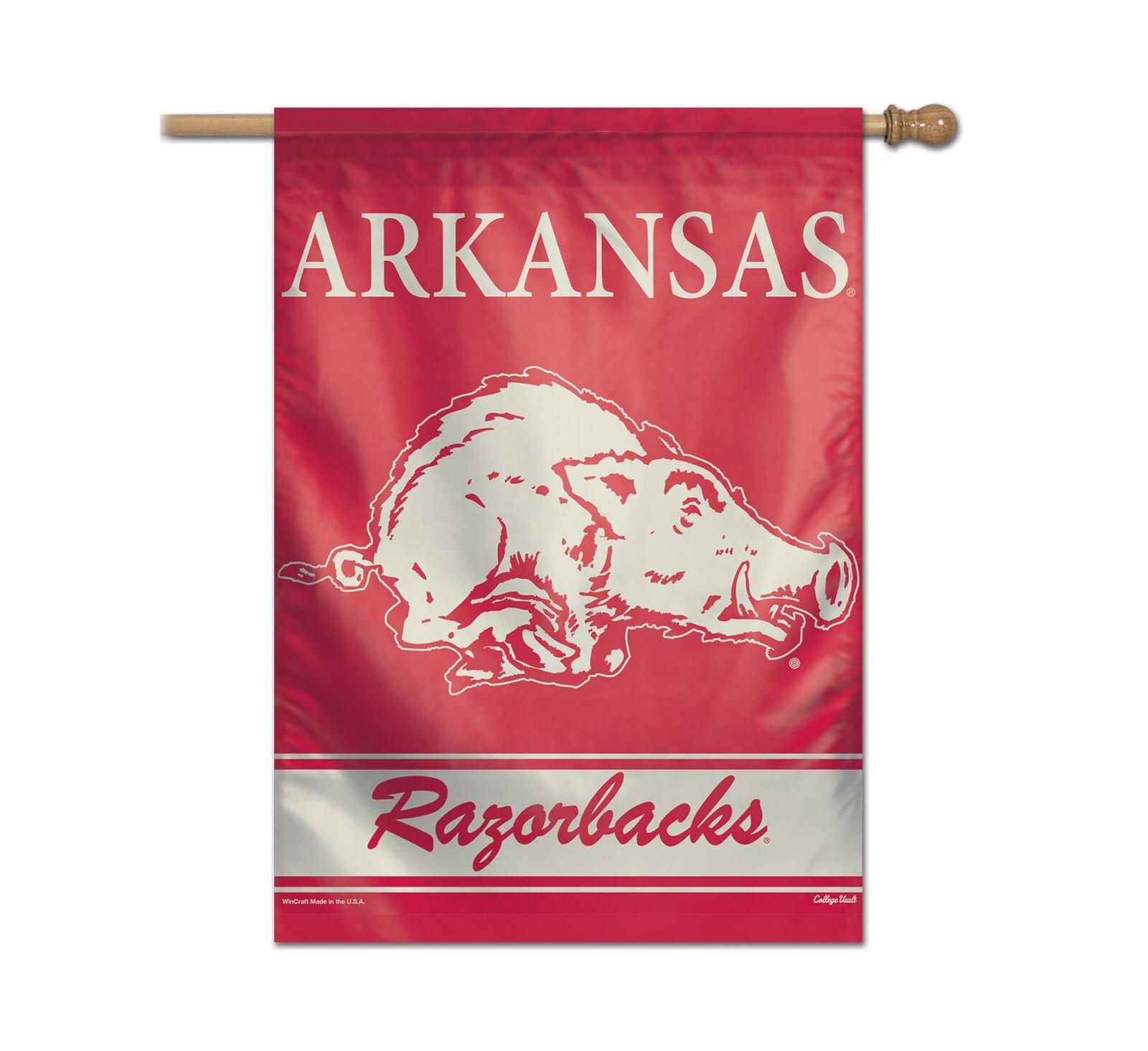 Wincraft Arkansas Razorbacks 28" x 40" College Vault Single-Sided Vertical Banner