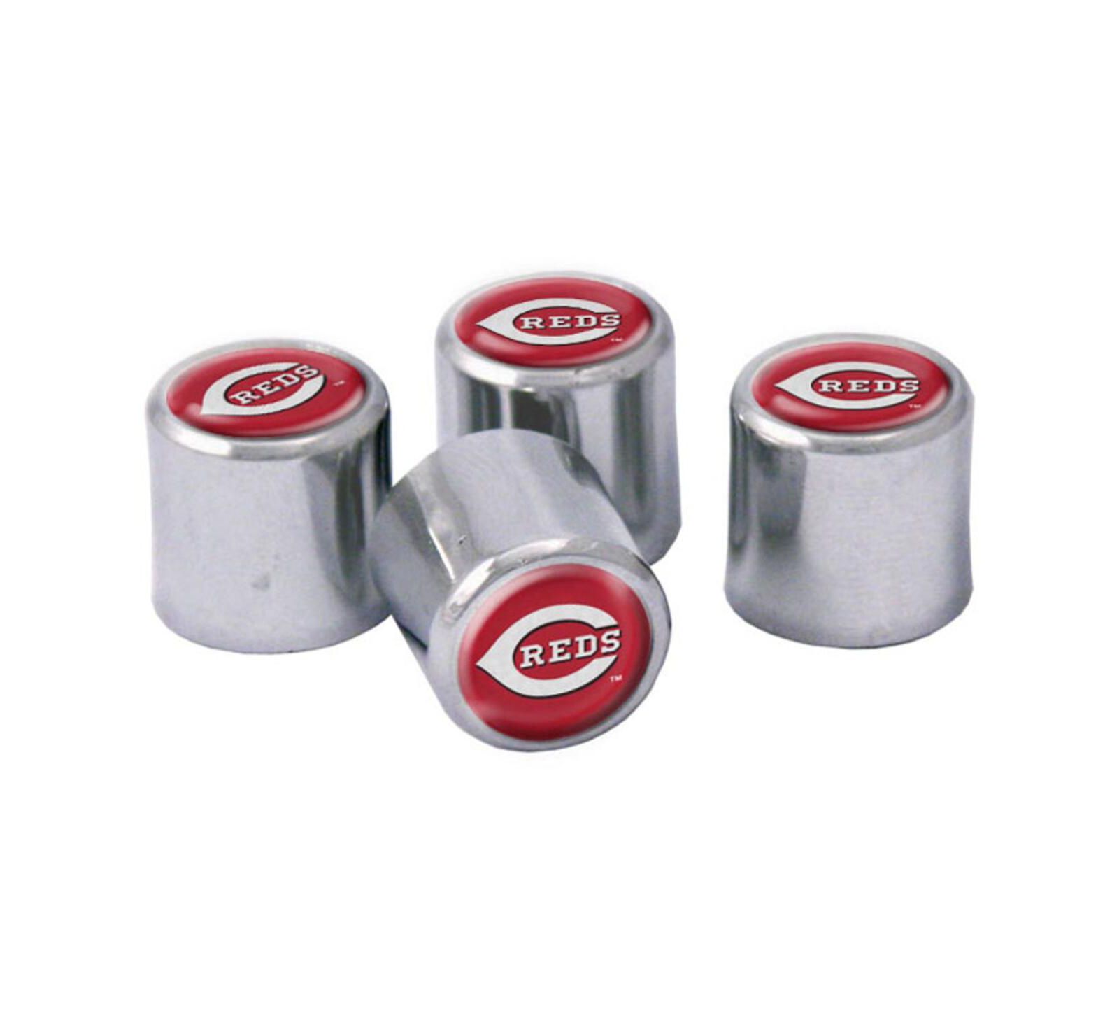 Wincraft Cincinnati Reds 4-Pack Valve Stem Covers