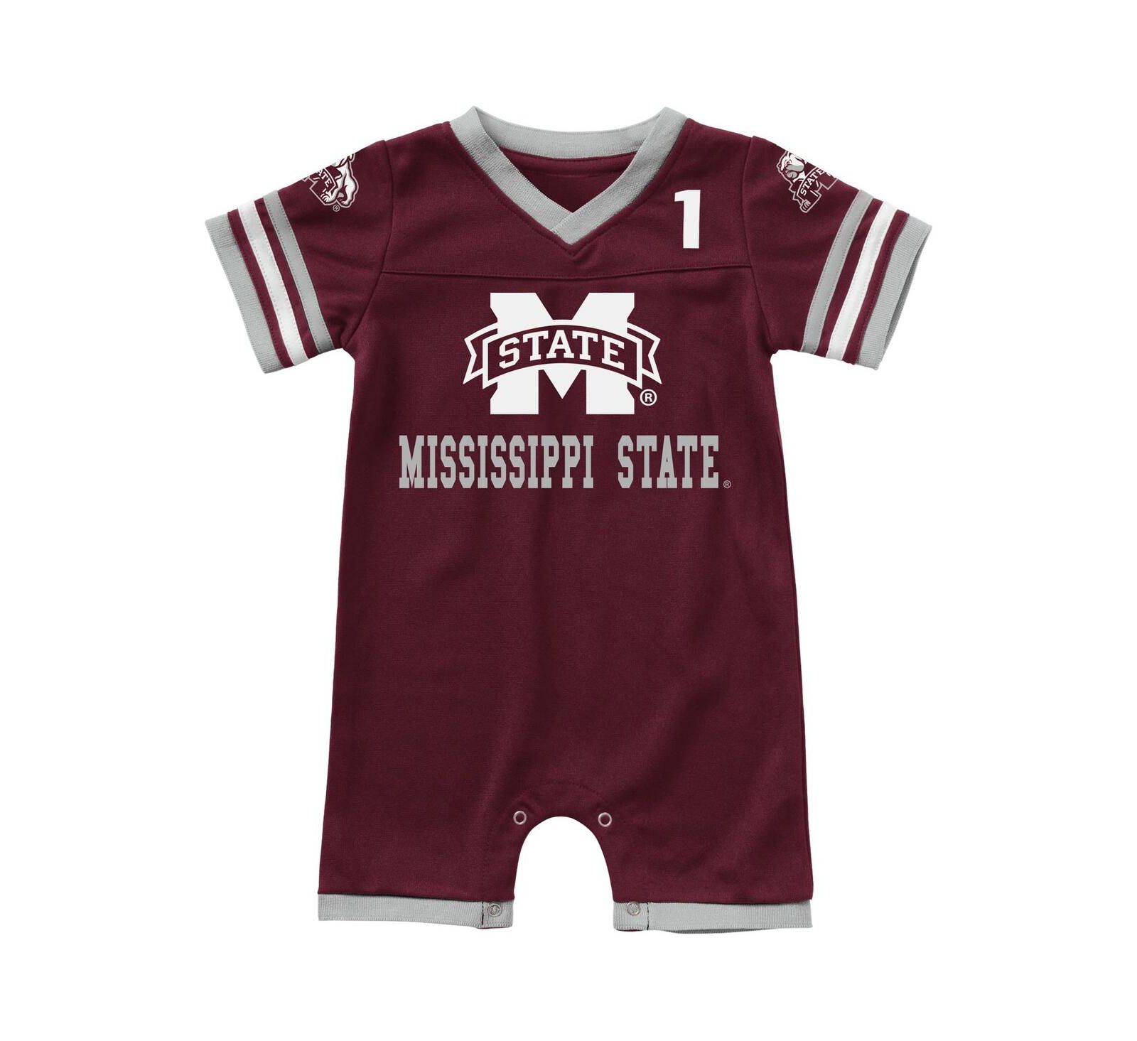 Colosseum Ромпер с логотипом Mississippi State Bulldogs для новорожденных и младенцев