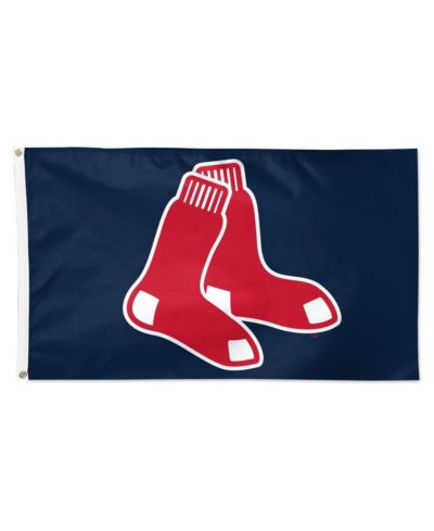 Односторонний флаг Wincraft Boston Red Sox с основным логотипом 3' x 5'