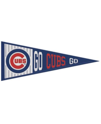 Wincraft Chicago Cubs флаг-пенант 13" x 32" с лозунгом