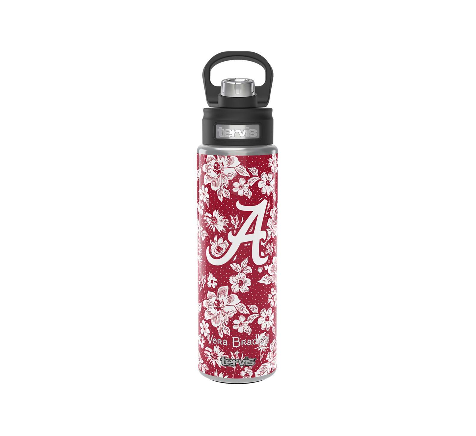 Vera Bradley x Tervis Alabama Crimson Tide бутылка с широким горлом 24 Oz и люксовым колпачком