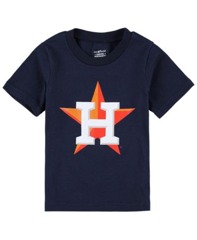 Детский футболк Houston Astros Team Crew Primary Logo Navy