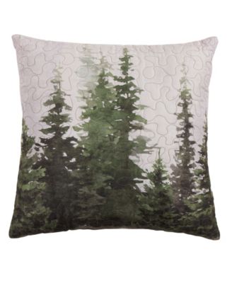 Donna Sharp Bear Panels Tree Decorative Pillow, 18" x 18"