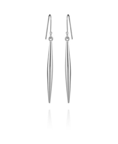 Серьги-подвески Vince Camuto Silver-Tone Linear Spear Drop