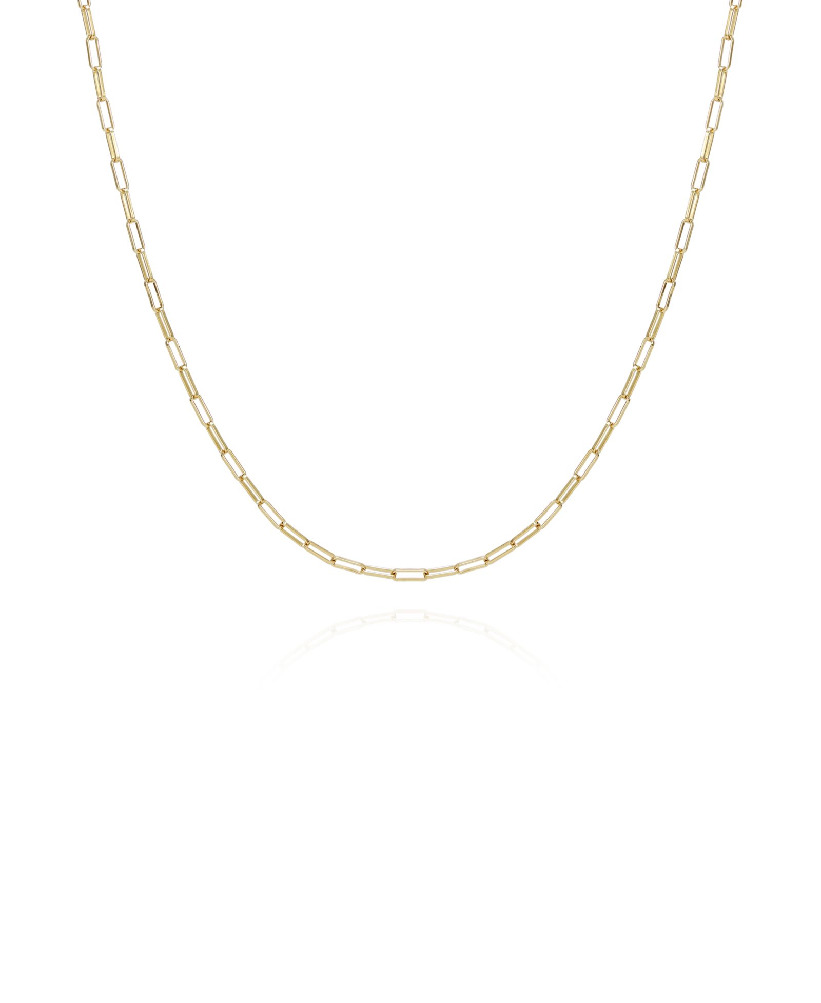 Ожерелье Vince Camuto Gold-Tone с цепочкой Paper Clip