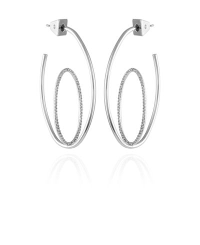 Vince Camuto Orbital Double Hoop Earrings