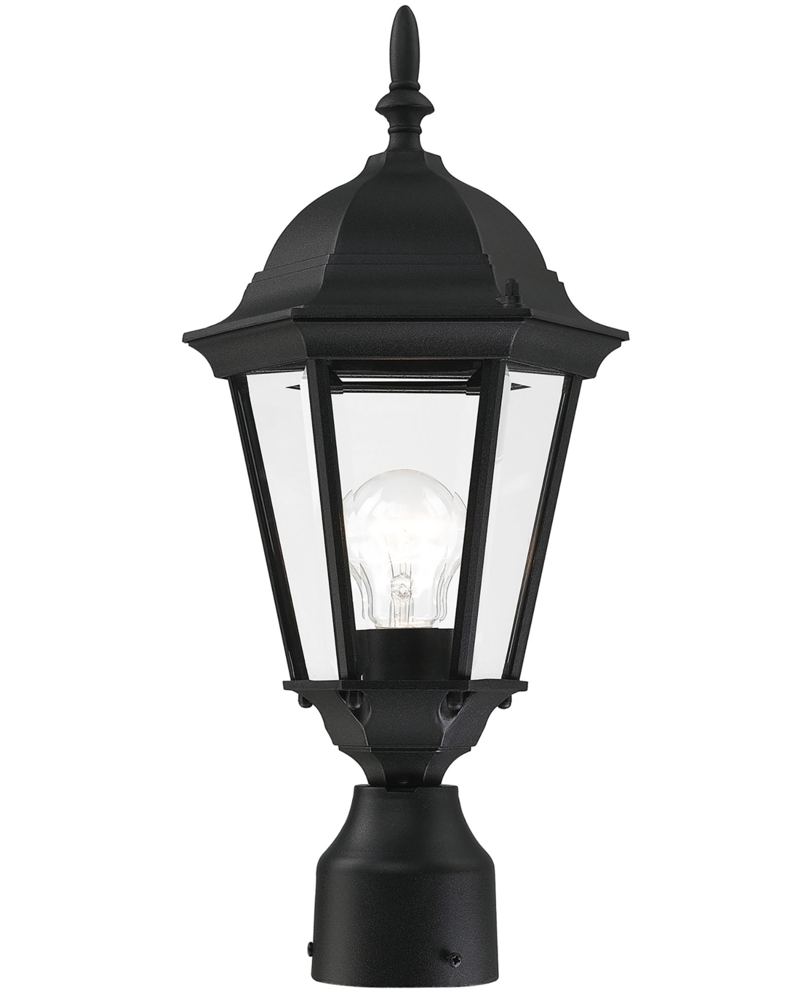Livex Hamilton 1 Light Outdoor Post Top Lantern