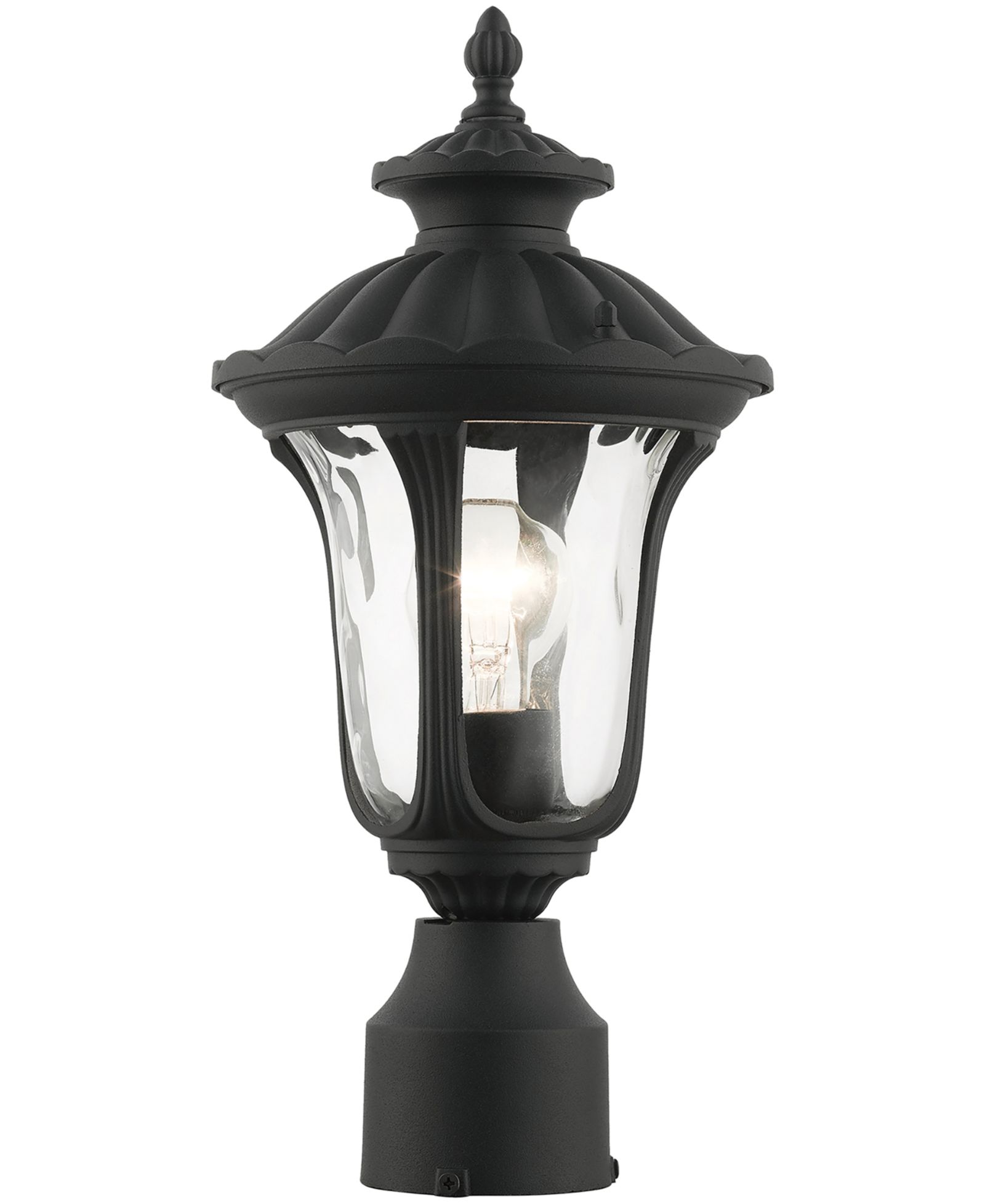 Livex Oxford 1 Light Outdoor Post Top Lantern