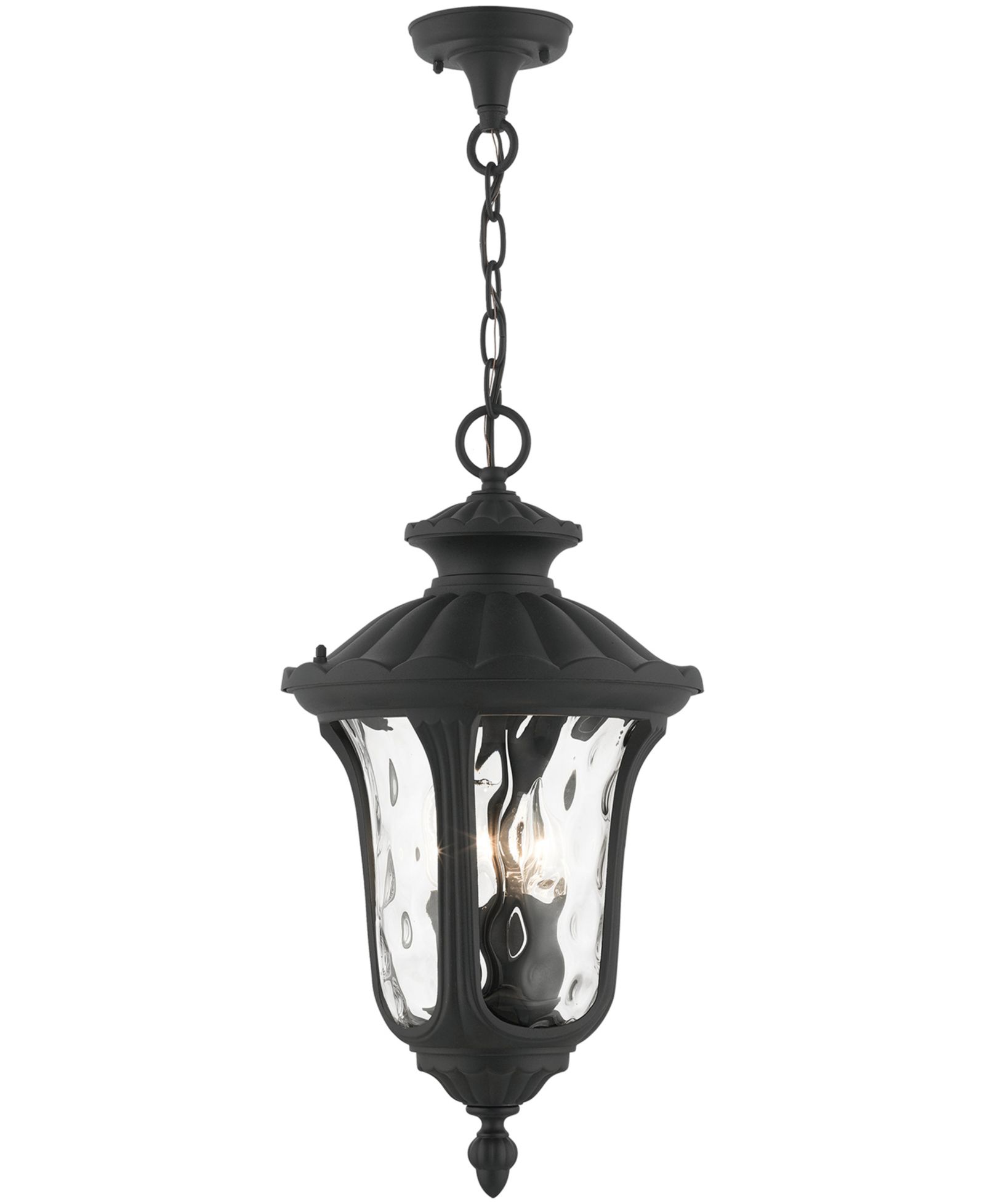 Livex Oxford 3 Light Outdoor Pendant Lantern