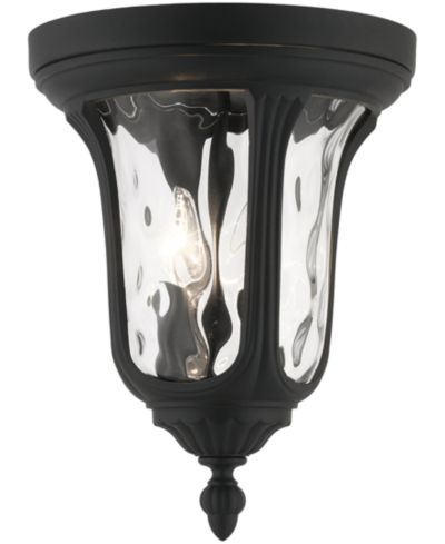 Уличный потолочный светильник Livex Oxford 2 Light