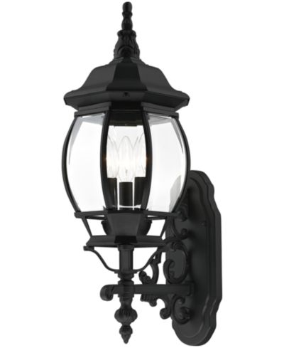 Уличный настенный фонарь Livex Frontenac 3 Light