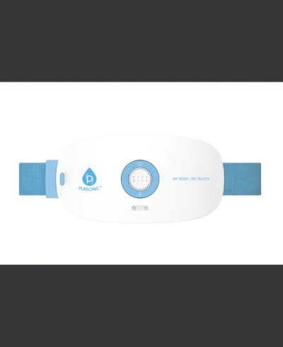 Массажер для живота и спины Pursonic с 3 уровнями вибрации и подогревом, USB rechargeable