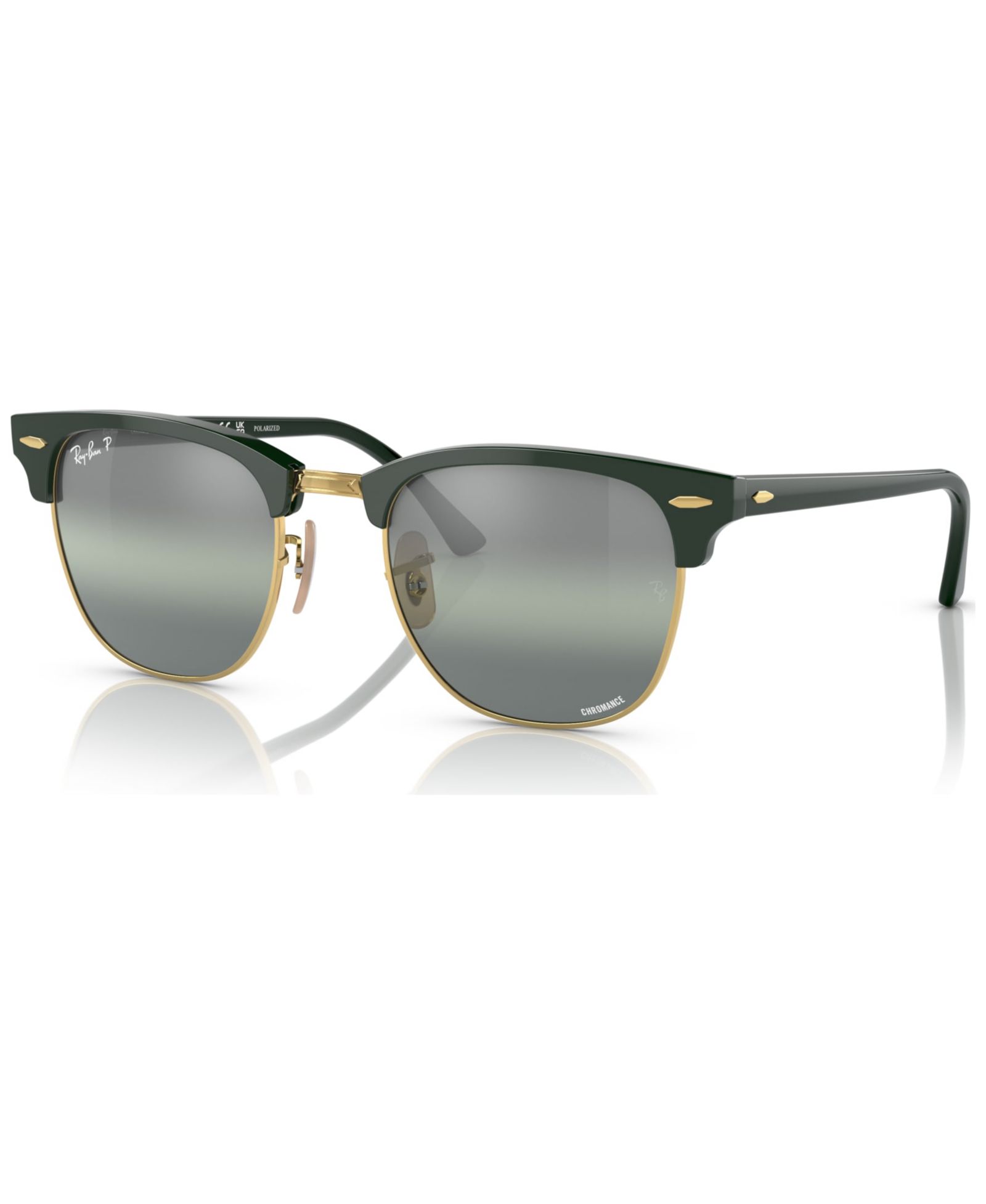 Ray-Ban унисекс поляризованные солнцезащитные очки Clubmaster Chromance