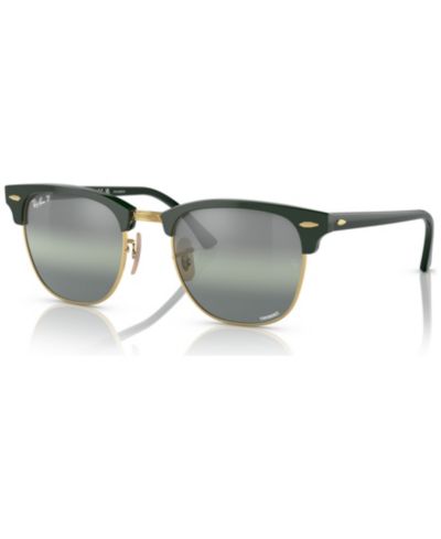 Ray-Ban унисекс поляризованные солнцезащитные очки Clubmaster Chromance