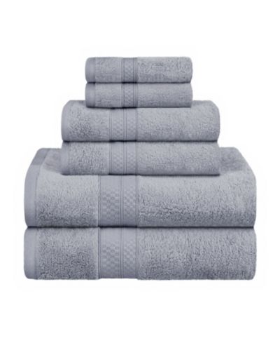 Набор из 6 полотенец Superior Rayon from Bamboo Blend Ultra Soft Quick Drying Solid