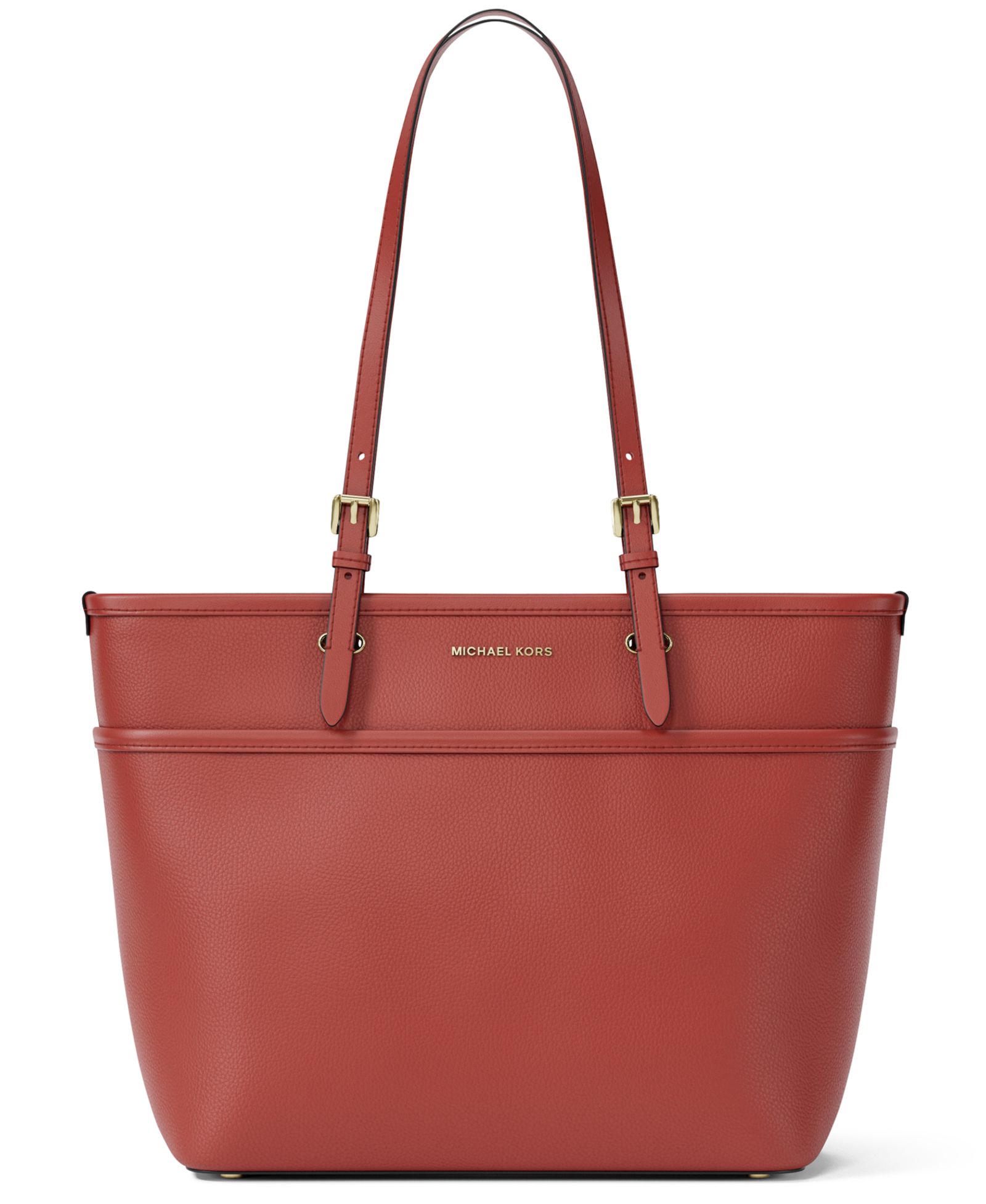 Michael Kors Winston Large кожаная сумка-тоут на молнии