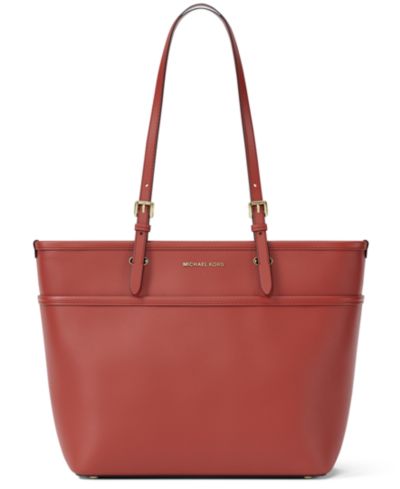 Michael Kors Winston Large кожаная сумка-тоут на молнии