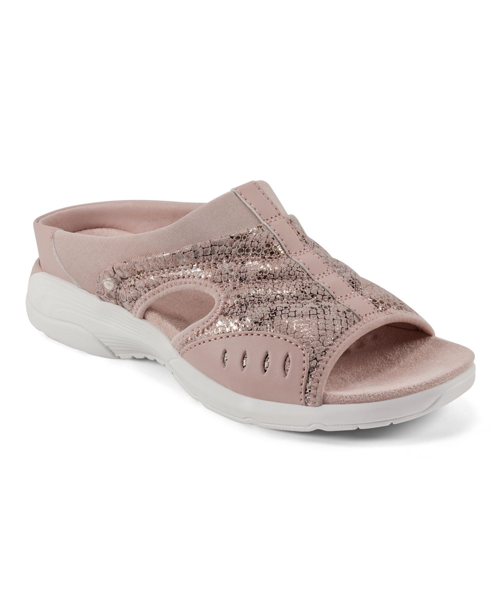 Easy Spirit Women's Traciee Lightweight Flat Easy-On Sandals