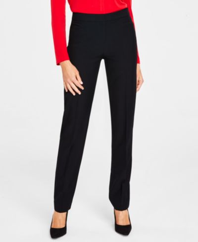 Женские брюки I.N.C. International Concepts Mid-Rise L-Pocket Straight-Leg