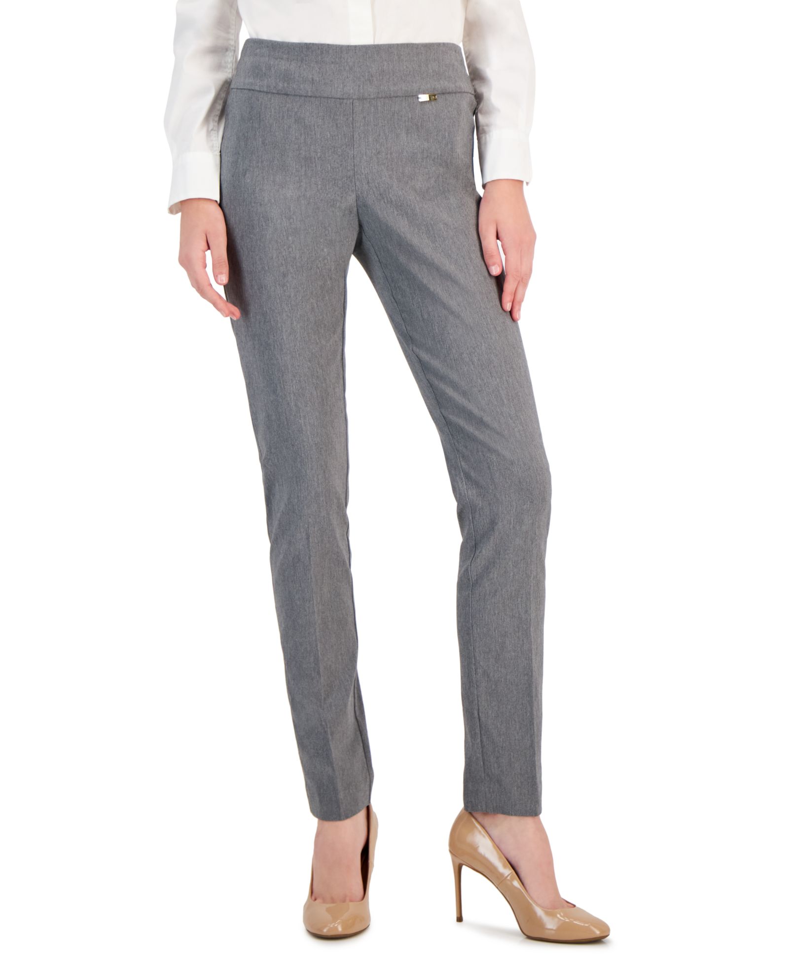 I.N.C. International Concepts Women's Mid-Rise Skinny Pants, Regular & Short Lengths, Created for Macy's