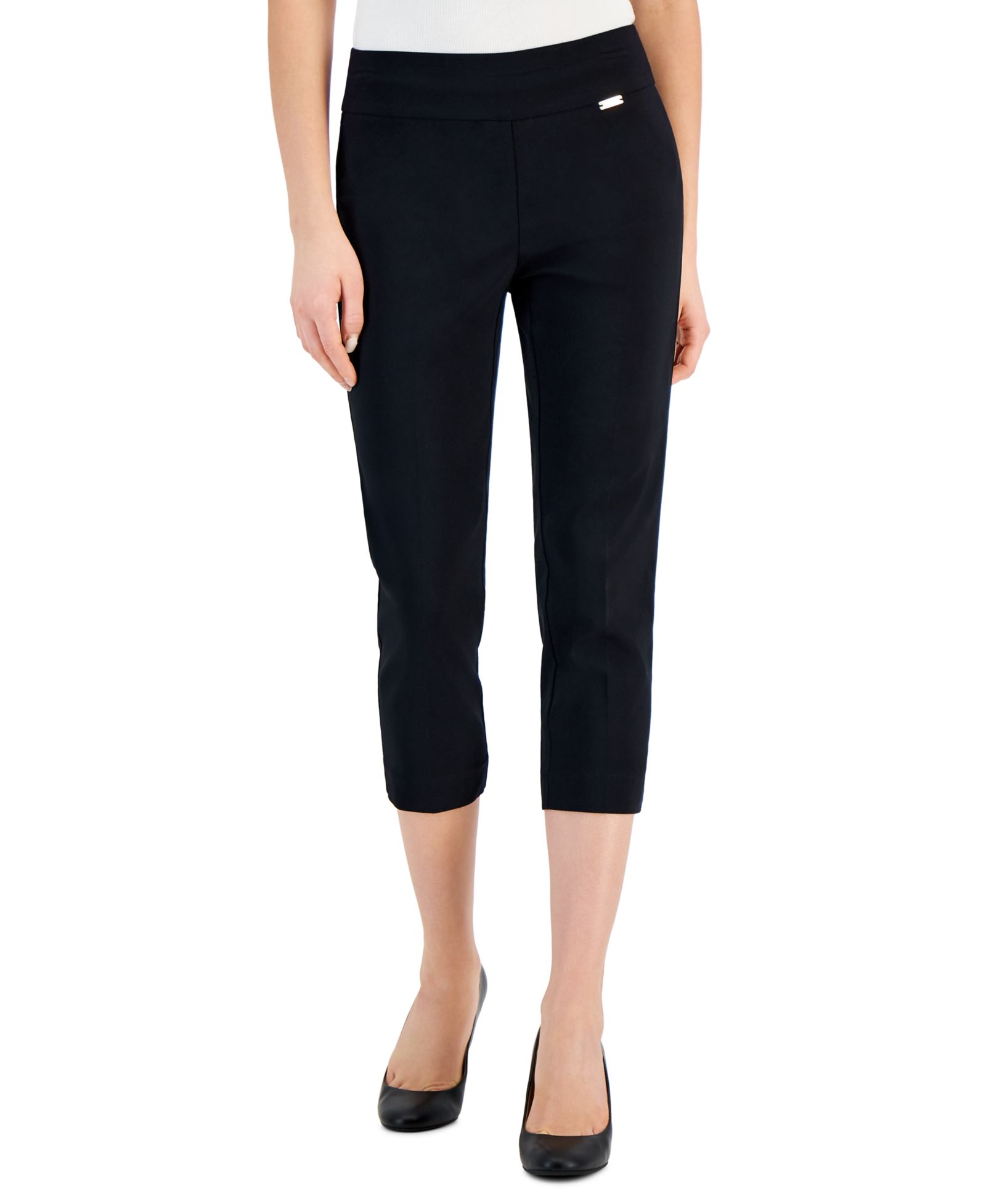 Женские брюки I.N.C. International Concepts Bengaline Pull-On Capri