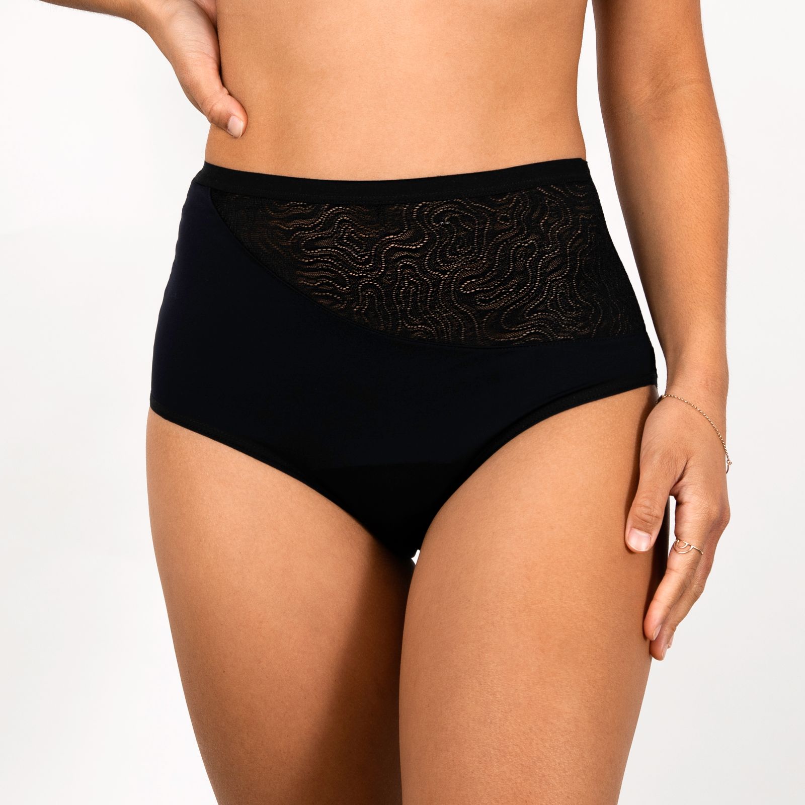 Leak proof High Waist Brief - Heavy Absorbency