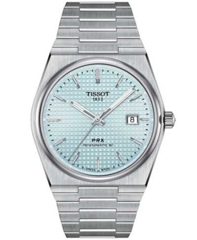 Tissot Мужские швейцарские автоматические часы PRX Stainless Steel 40mm