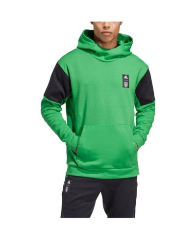 Мужское худи adidas Green Austin FC 2023 Player Travel Pullover
