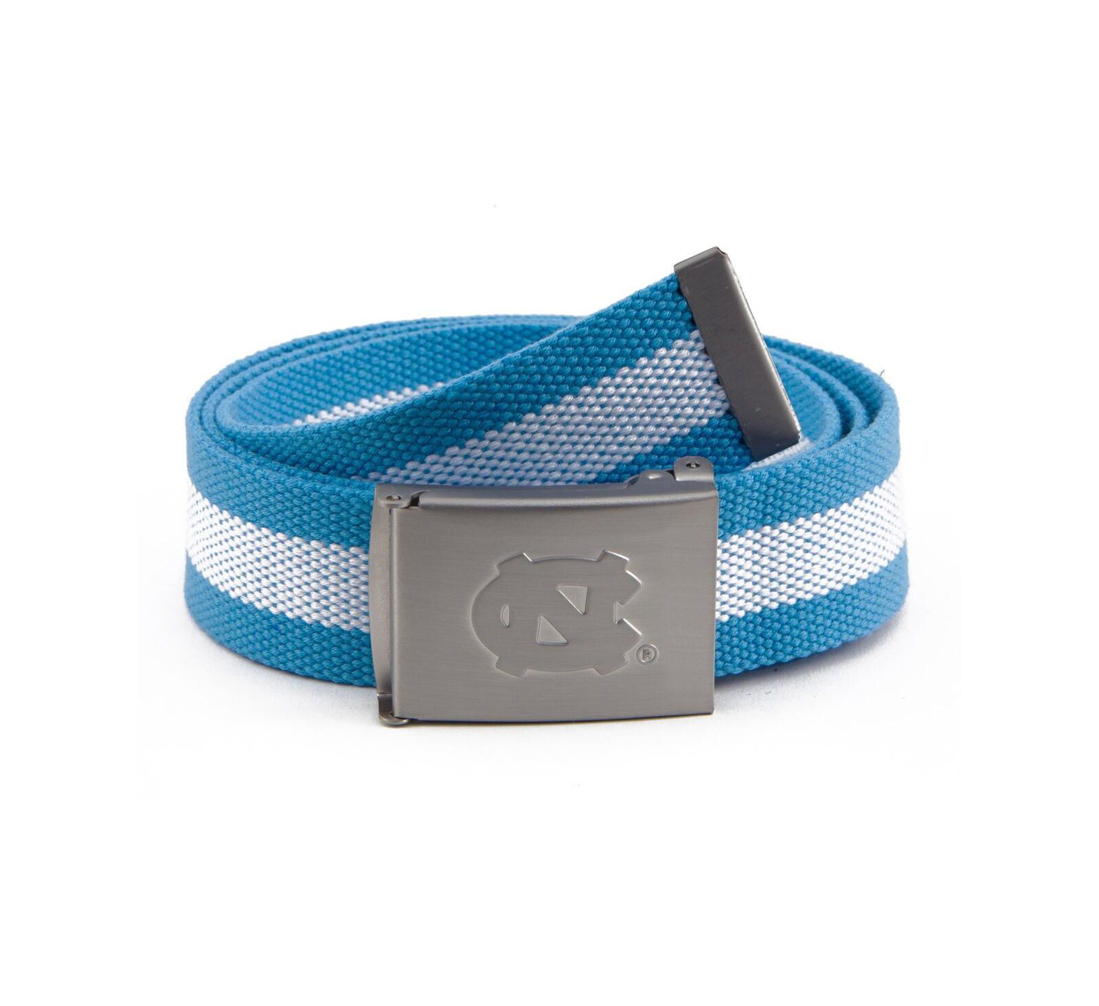 Men's North Carolina Tar Heels Fabric Belt