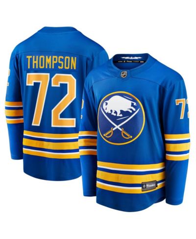 Fanatics Мужская джерси Tage Thompson Buffalo Sabres Royal