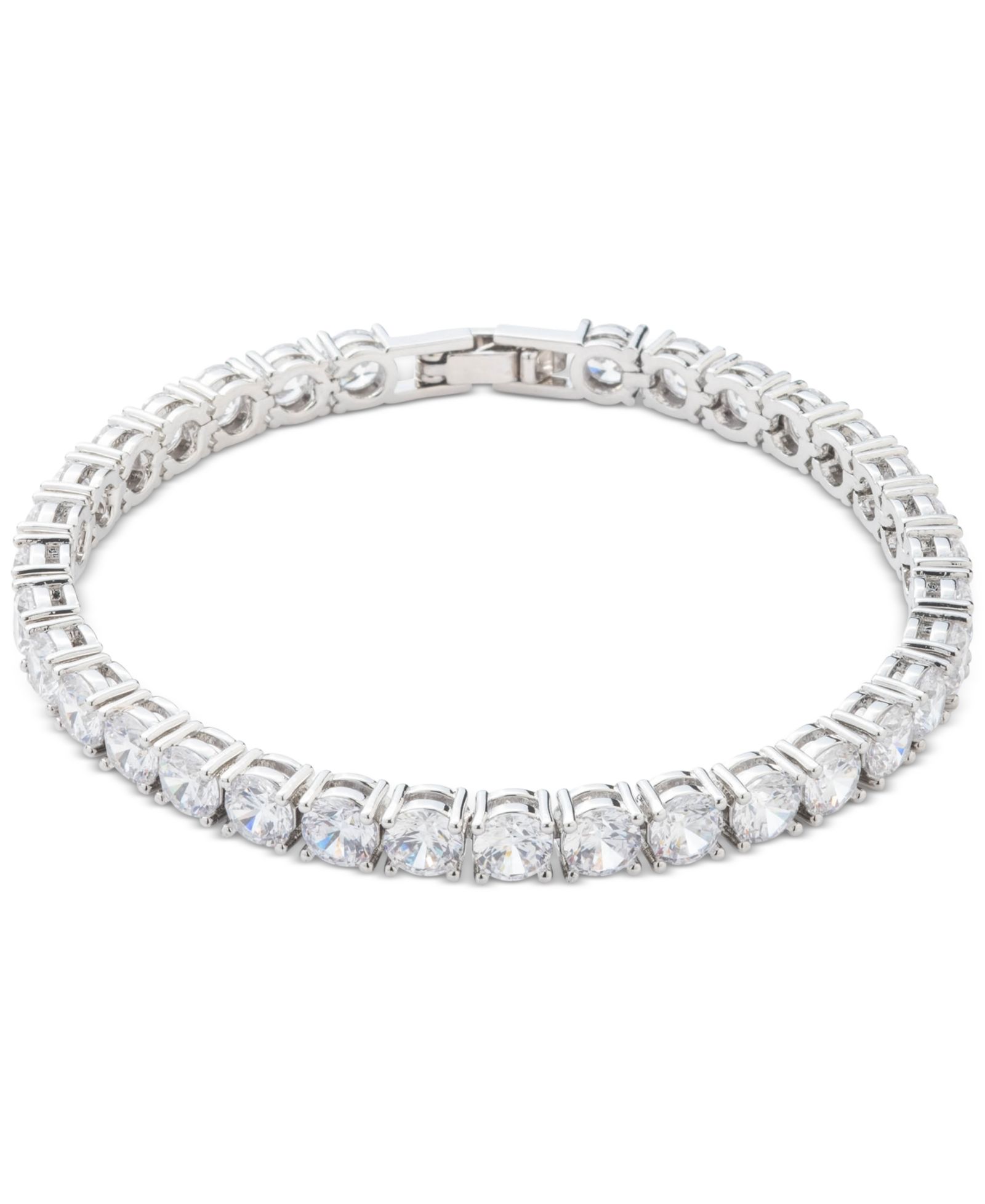 Браслет Marchesa Cubic Zirconia Tennis Style Flex