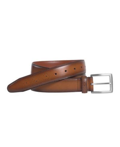 Мужской ремень Johnston & Murphy Burnished Edge