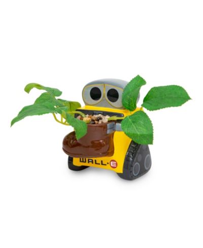Disney Pixar WALL-E 4-Inch Ceramic Mini Planter With Artificial Succulent