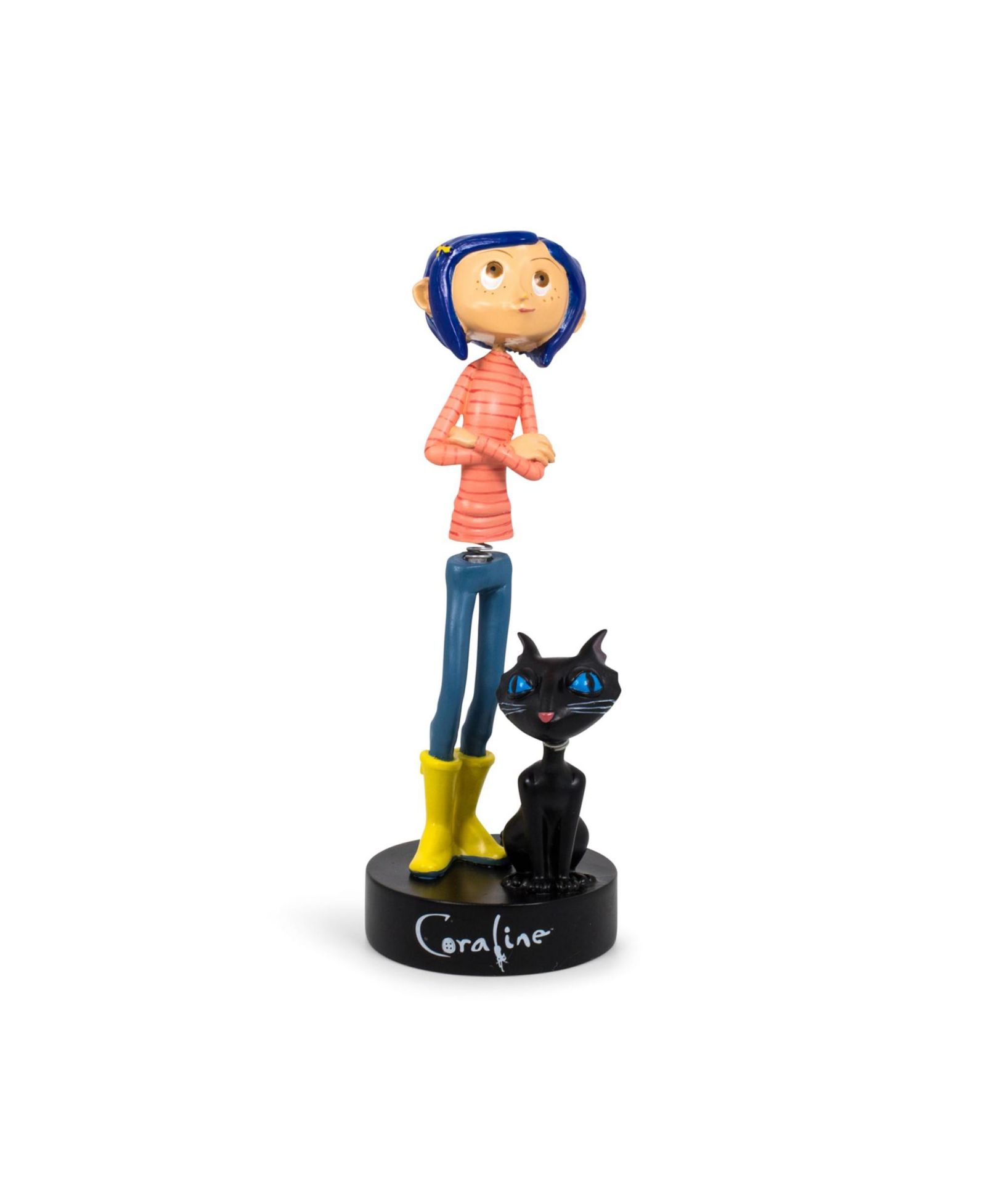 Surreal Entertainment Coraline With Cat 6.5" Bobblehead, 14 Years & Up