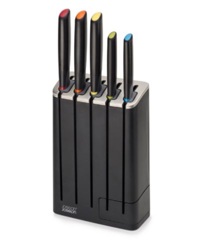 Joseph Joseph набор ножей Elevate Knives Slim Block из 5 предметов с керамической точилкой