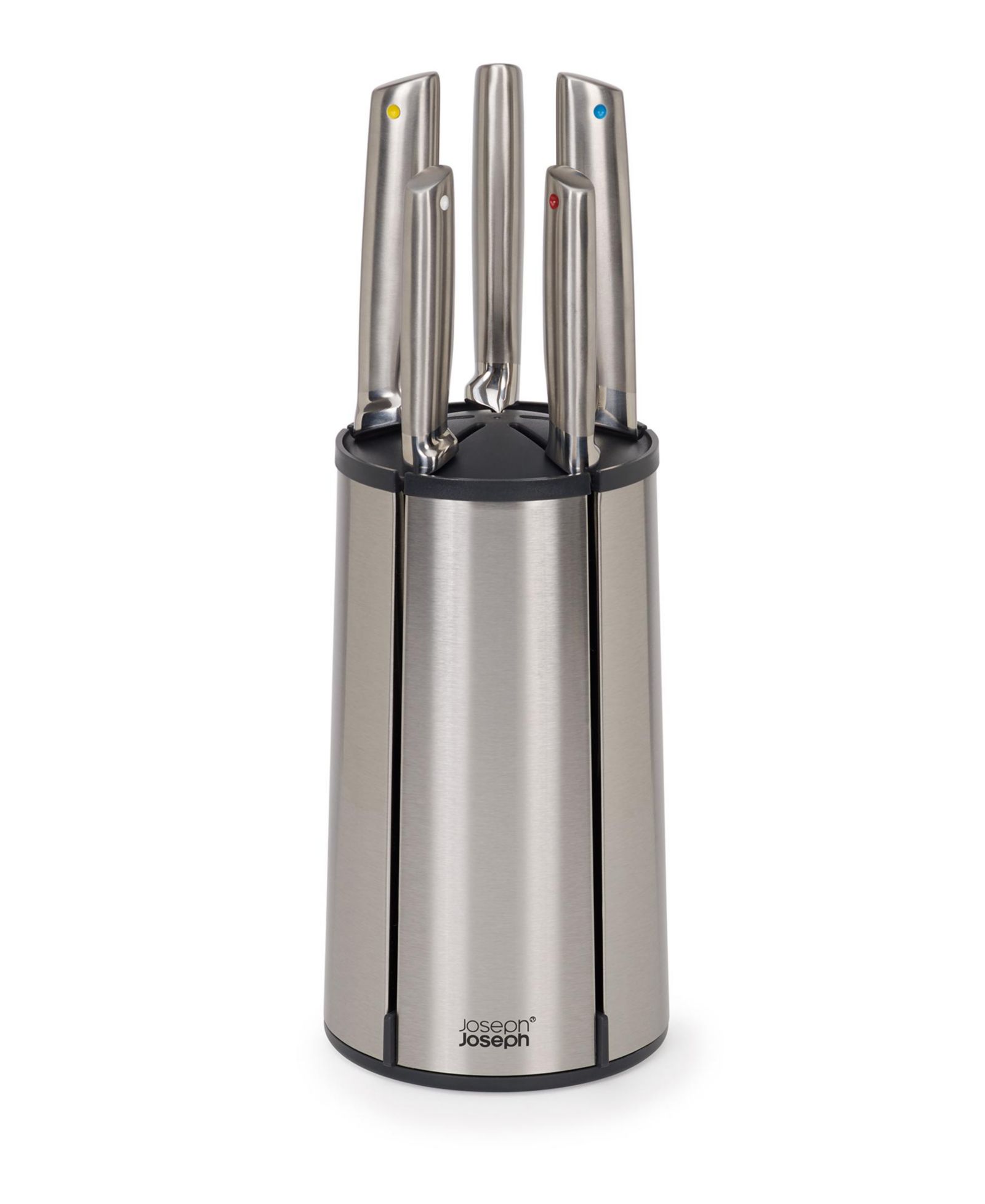 Подставка для ножей Joseph Joseph Elevate Steel Knives Carousel, 6-Piece Set