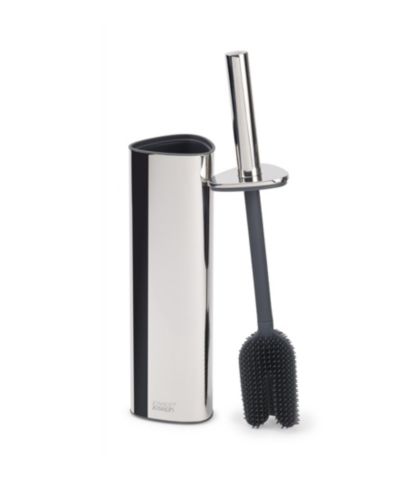 Joseph Joseph туалетная щетка Flex 360 Luxe с отделкой из нержавеющей стали