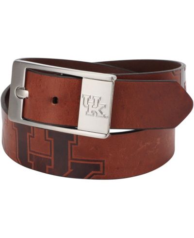 Мужской кожаный ремень Men's Kentucky Wildcats Brandish - Brown