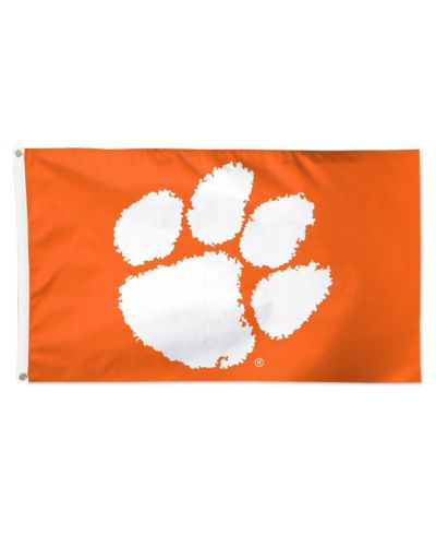 Флаг Wincraft Clemson Tigers 3' x 5' с основным логотипом с одной стороны
